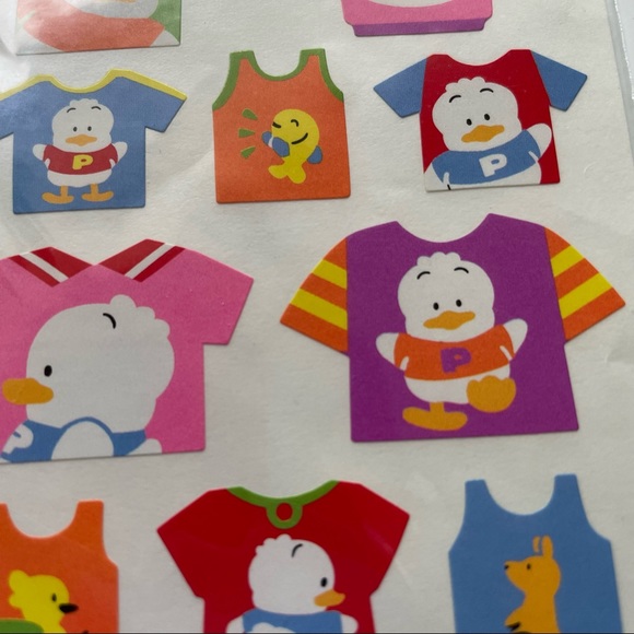 VINTAGE SANRIO 1995 Ahiru No Pekkle Sticker Sheet - Picture 3 of 5